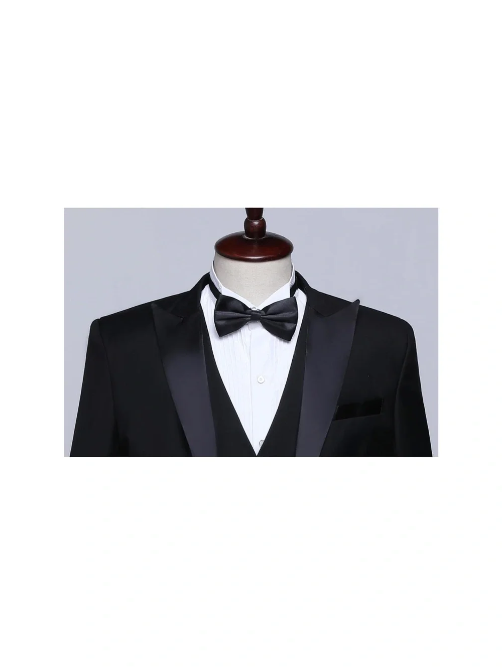 Men's 4-Piece Magician Tailcoat Tuxedo Costume Set, Formal Stage Performance